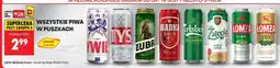 Biedronka WSZYSTKIE PIWA W PUSZKACH oferta