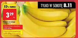 Biedronka Banan na wagę oferta