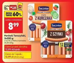 Biedronka Parówki Tarczyński, 2x220 g oferta