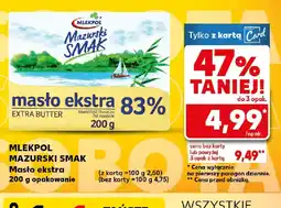 Kaufland Masło ekstra oferta