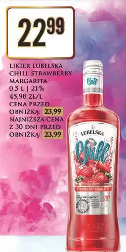Dino Likier 21% Lubelska Chill Strawberry oferta