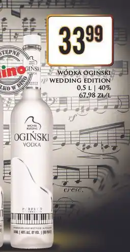 Dino Wódka Ogiński Wedding oferta