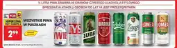 Biedronka Piwo Łomża Pils oferta