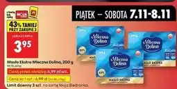Biedronka Masło ekstra 82% Mleczna Dolina oferta