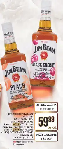 Dino Bourbon Jim Beam Red Stag Black Cherry oferta