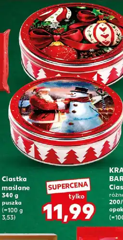 Kaufland Ciastka maślane oferta