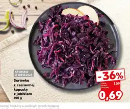 Kaufland Surówka z czerwonej kapusty z jabłkiem oferta