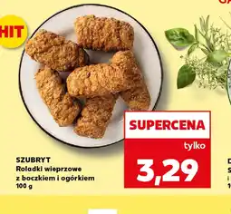 Kaufland SZUBRYT Roladki wieprzowe oferta