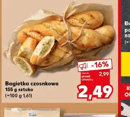 Kaufland Bagietka czosnkowa oferta
