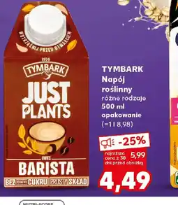 Kaufland TYMBARK Napój roślinny oferta