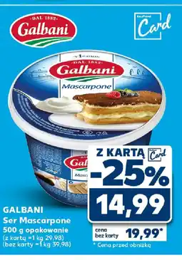 Kaufland GALBANI Ser Mascarpone oferta