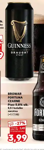 Kaufland BROWAR FORTUNA CZARNE oferta