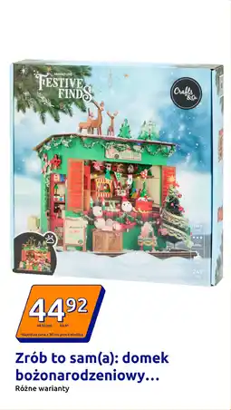 Action Zrób to sam(a): domek bożonarodzeniowy oferta