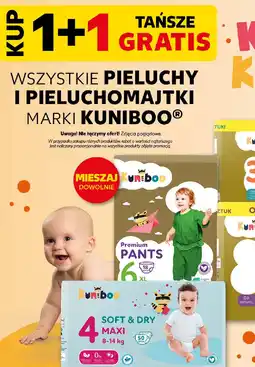 Kaufland Pieluchy i pieluchomajtki Kuniboo oferta