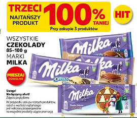 Kaufland Wszystkie czekolady milka oferta