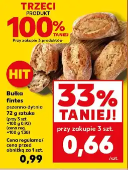 Kaufland Bułka fintes oferta
