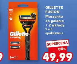 Kaufland Gillette Fusion Maszynka do golenia + 2 wkłady oferta