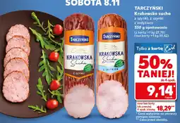 Kaufland Tarczyński krakowska sucha oferta