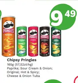 Limonka Chipsy Pringles oferta