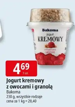 E.Leclerc Jogurt z owocami Bakoma oferta