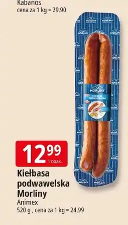 E.Leclerc Kiełbasa podwawelska Animex oferta