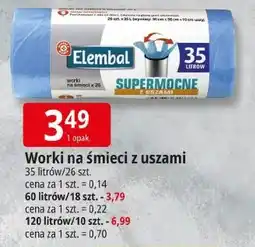 E.Leclerc Worki na śmieci Elembal oferta