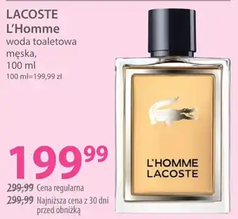 Woda toaletowa Lacoste