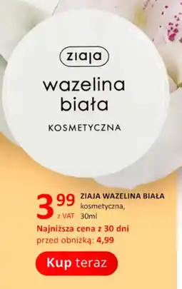 Poczta Polska Ziaja Wazelina Biała oferta