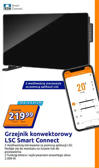 Grzejnik konwektorowy LSC Smart Connect