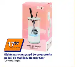 Action Elektryczny przyrząd do czyszczenia pędzli do makijażu Beauty Star oferta