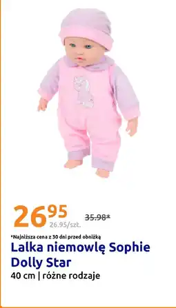 Action Lalka niemowlę Sophie Dolly Star oferta