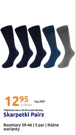 Action Skarpetki Pairz oferta