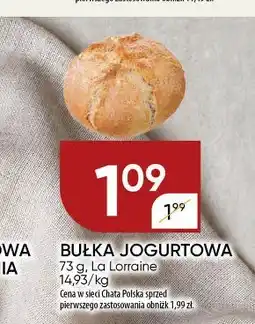 Chata Polska Bułka La Lorraine oferta