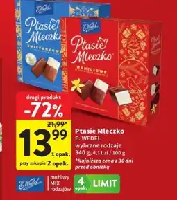 Intermarche Ptasie Mleczko E. Wedel oferta