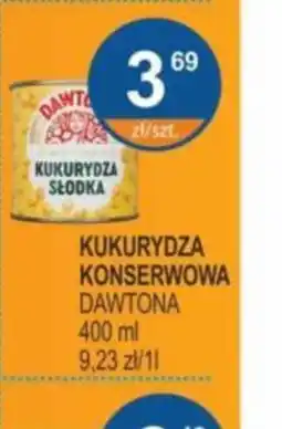 Rabat KUKURYDZA KONSERWOWA DAWTOMA oferta