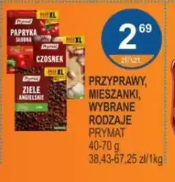 Rabat PRZYPRAWY, MIESZANKI PRYMAT oferta