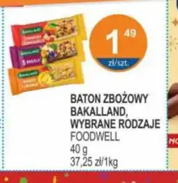 Rabat Baton zbożowy Bakalland oferta