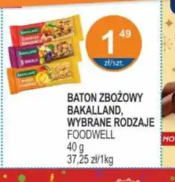 Rabat BATON ZBOZOWY BAKALLAND oferta