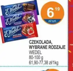 Rabat Czekolada Wedel oferta