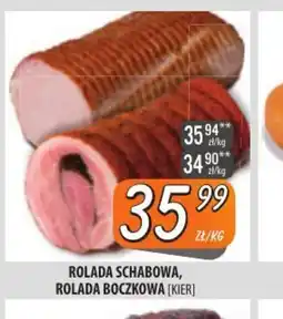 Społem Szczecin ROLADA SCHABOWA, ROLADA BOCZKOWA oferta