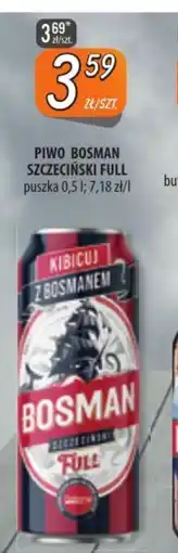 Społem Szczecin PIWO BOSMAN oferta