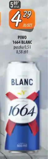 Społem Szczecin PIWO 1664 BLANC oferta