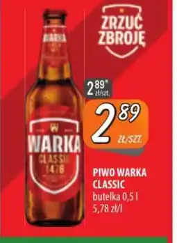 Społem Szczecin Piwo Warka oferta