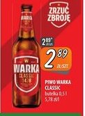 Społem Szczecin Piwo Warka oferta