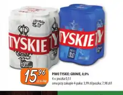 Społem Szczecin Piwo Tyskie oferta
