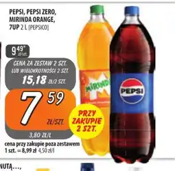 Społem Szczecin Pepsi, Pepsi Zero, Mirinda Orange, 7UP oferta