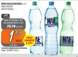 Społem Szczecin WODA NALECZOWIANKA oferta