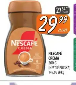 Społem Szczecin NESCAFÉ CREMA oferta