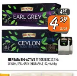Społem Szczecin HERBATA BIG-ACTIVE oferta
