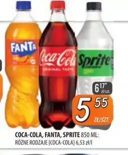 Społem Szczecin Coca-Cola, Fanta, Sprite oferta